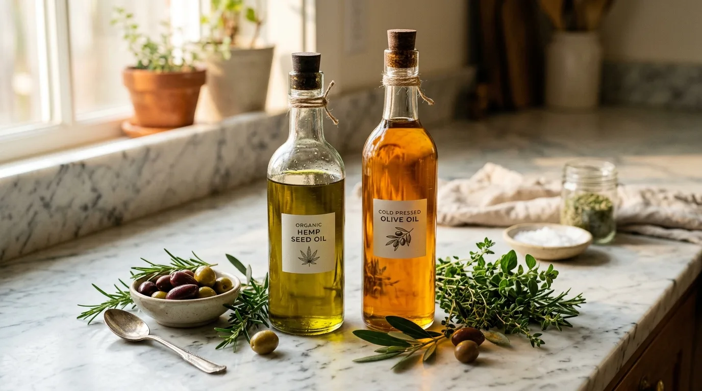 Hemp Seed Oil vs Olive Oil: Full Nutrition & Cooking Comparison
