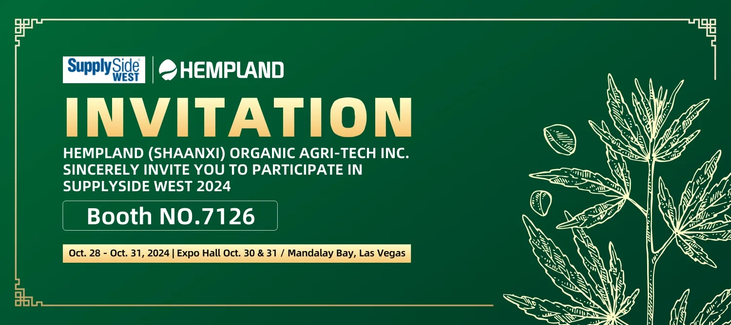 Join Us at Supplyside West: Explore Our Range of Premium Organic Hemp Products! 1 Join Us at Supplyside West: Explore Our Range of Premium Organic Hemp Products!