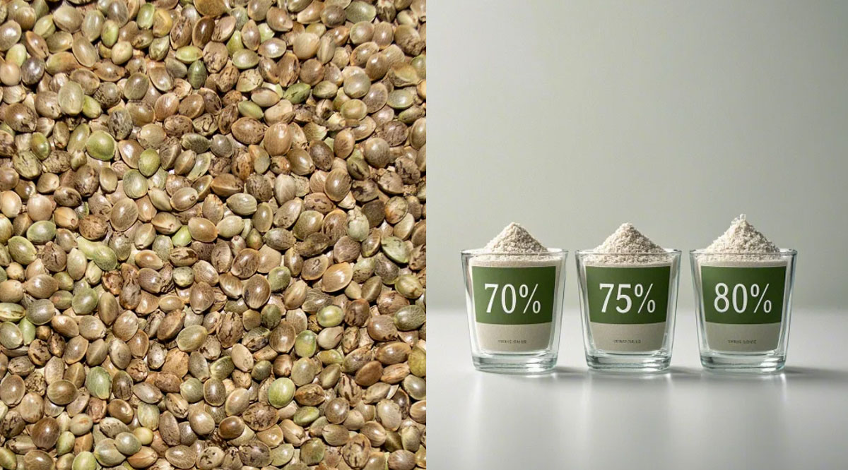 organic hemp seed protein