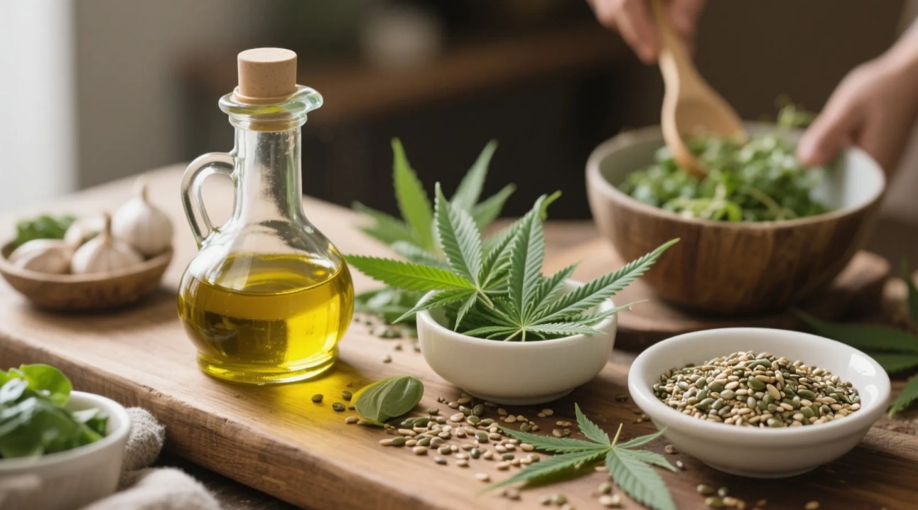 How to Cook with Organic Hemp Seed Oil