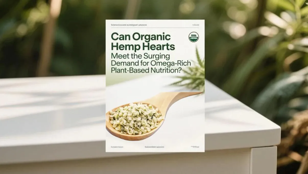 Can Organic Hemp Hearts Meet the Surging Demand for Omega-Rich Plant-Based Nutrition? The Evidence-Based Answer 6 organic hemp seed protein powder