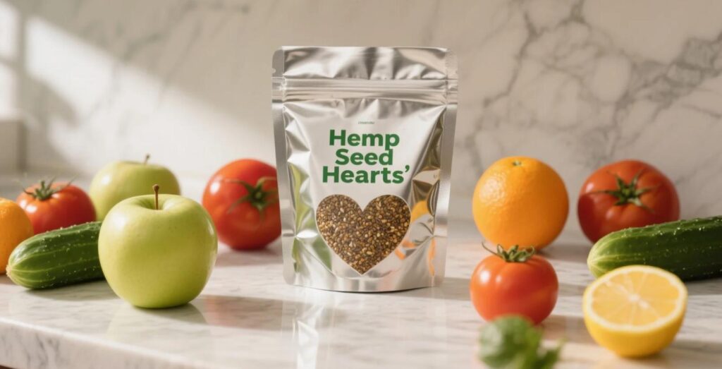 organic hemp seed hearts