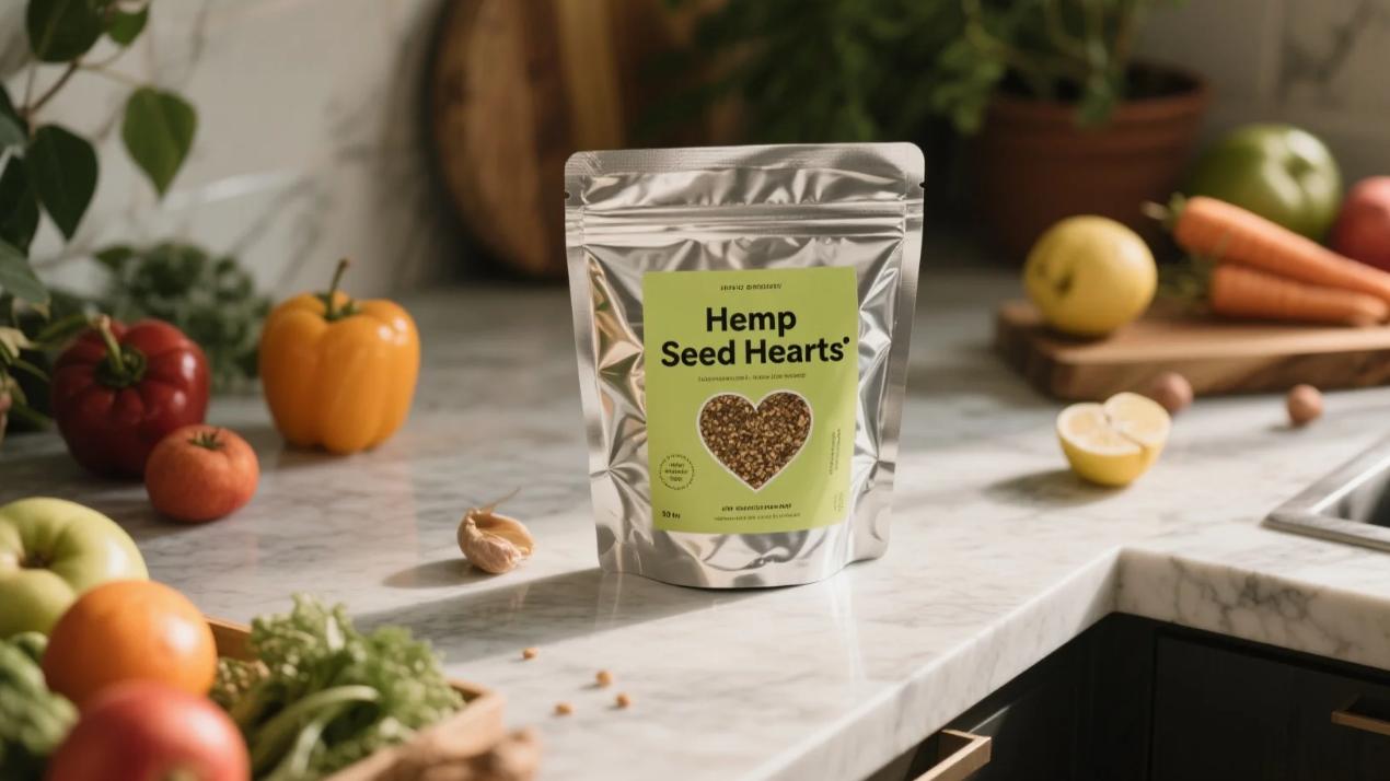 organic hemp seed hearts