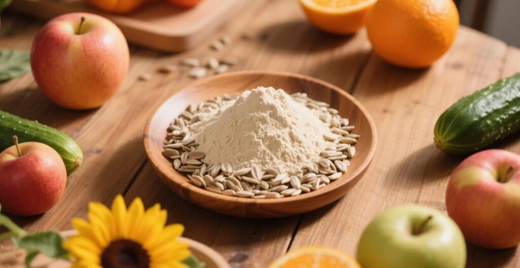 organic sunflower seed protein powder
