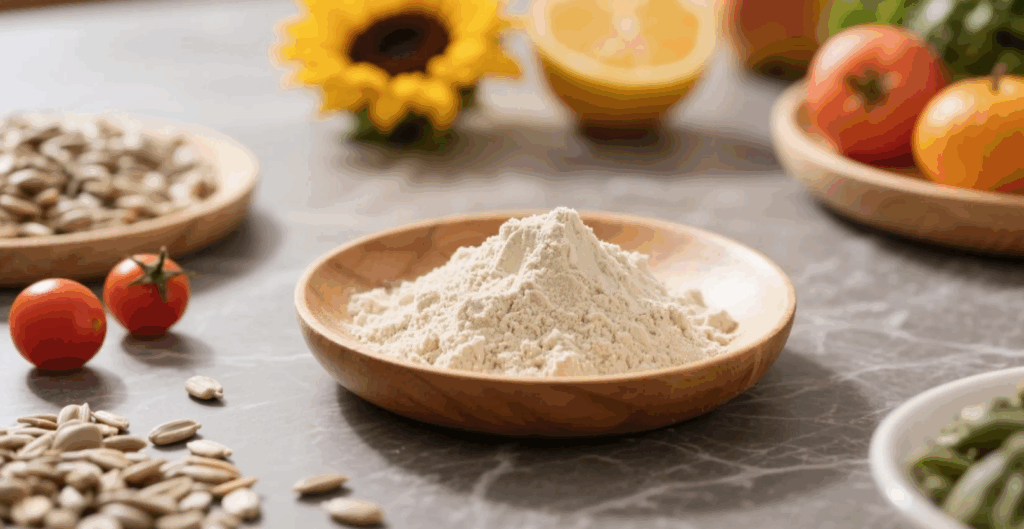 organic sunflower seed protein powder