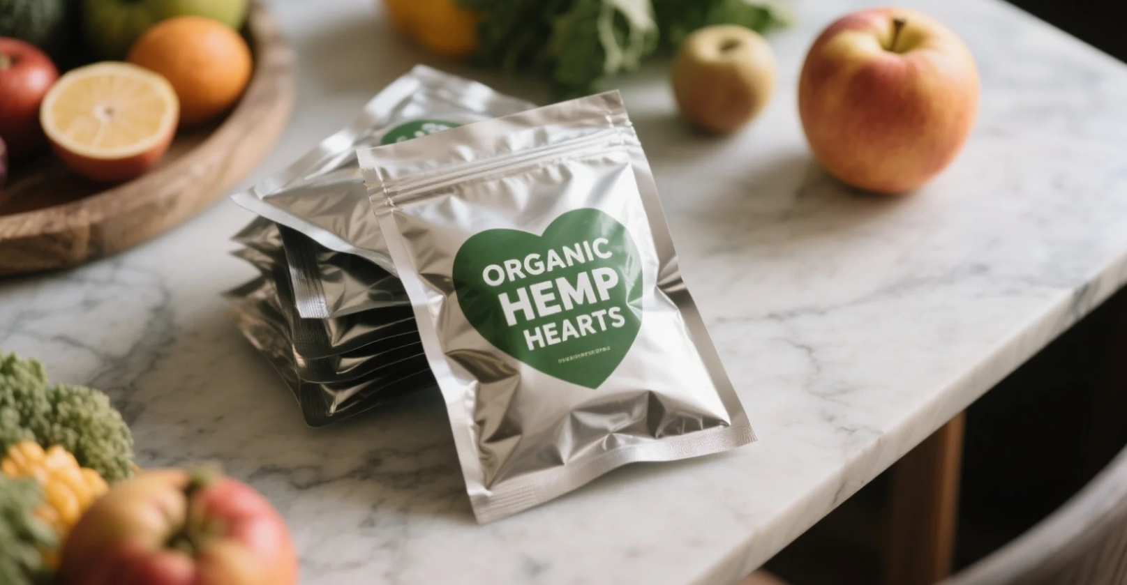 organic hemp seed hearts