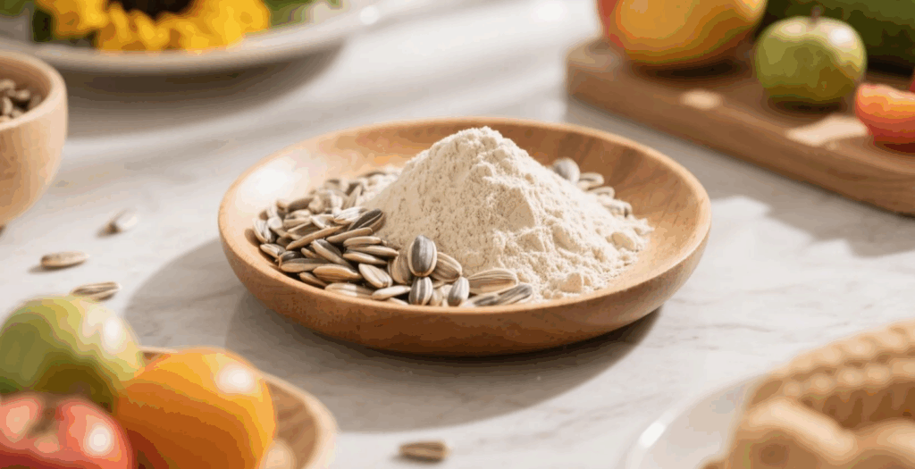organic sunflower seed protein powder