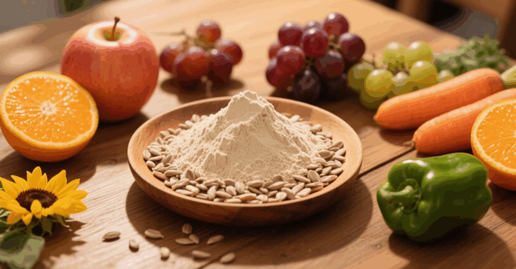 organic sunflower seed protein powder