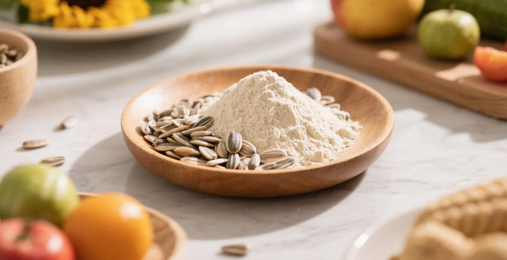 organic sunflower seed protein powder