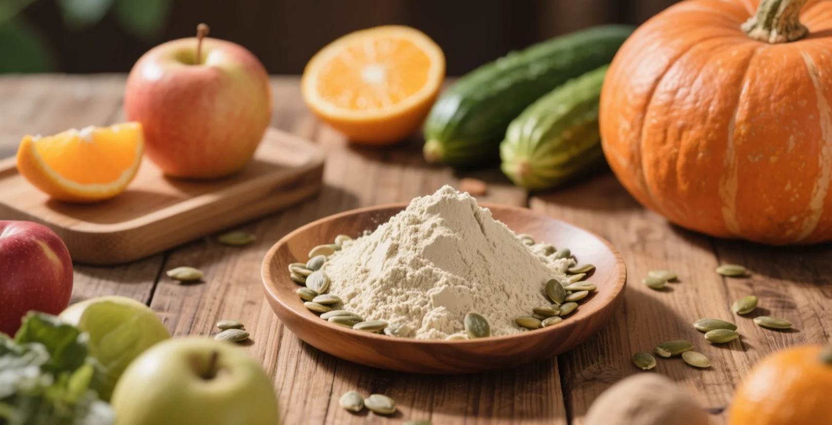 Sports Nutrition Applications of Organic Pumpkin Seed Protein Powder: A Natural Plant-Based Performance Booster 7 organic pumpkin seed protein powder