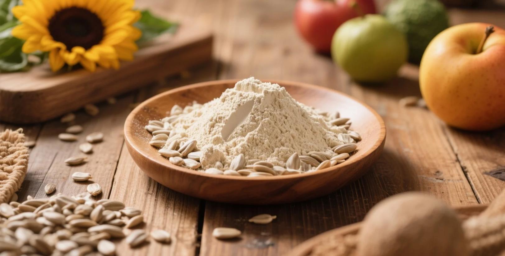 organic sunflower seed protein powder