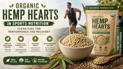 Organic Hemp Hearts in Sports Nutrition: Clean Fuel for Performance and Recovery