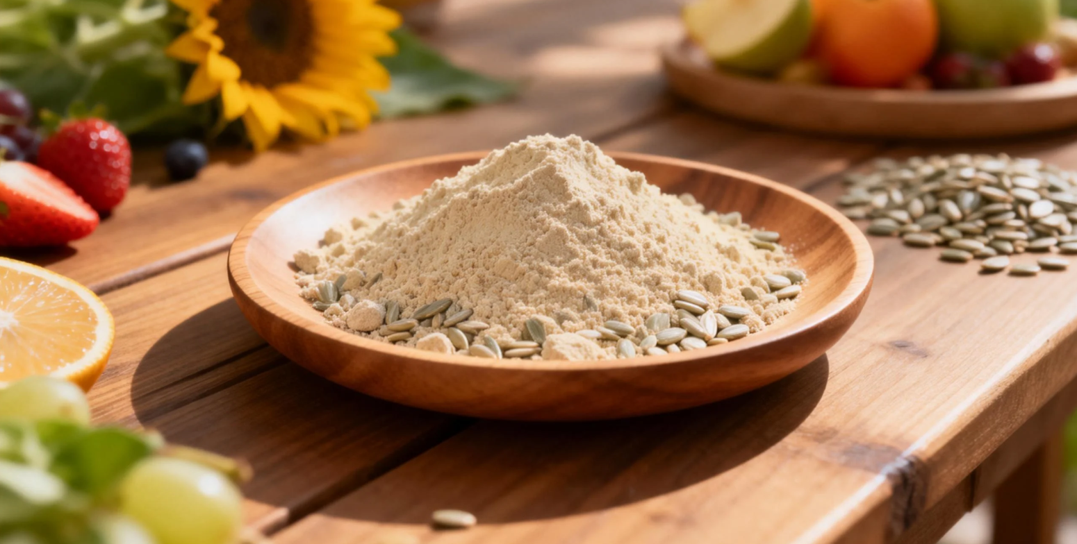 organic sunflower seed protein powder