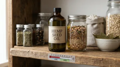 How to Store Hemp Seed Oil: Shelf Life, Temperature & Best Practices