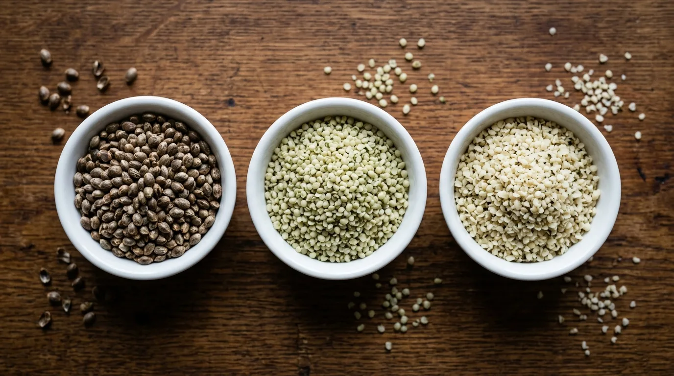 Hemp Seeds 3mm vs Hemp Hearts vs Whole Hemp Seeds: A Detailed Comparison 11 Hemp Seeds 3mm vs Hemp Hearts vs Whole Hemp Seeds A Detailed Comparison