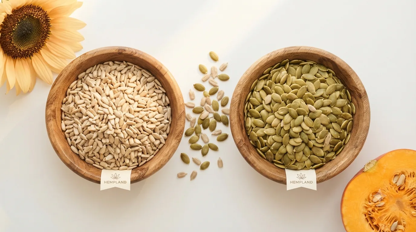 Sunflower Kernels vs Pumpkin Seeds: Which Is Healthier? 3 Sunflower Kernels vs Pumpkin Seeds Which Is Healthier